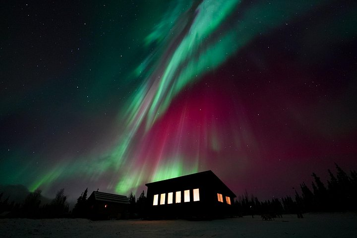 Mountaintop 360° Best Alaskan Cabin with Photography @Aurora Camp - Photo 1 of 25